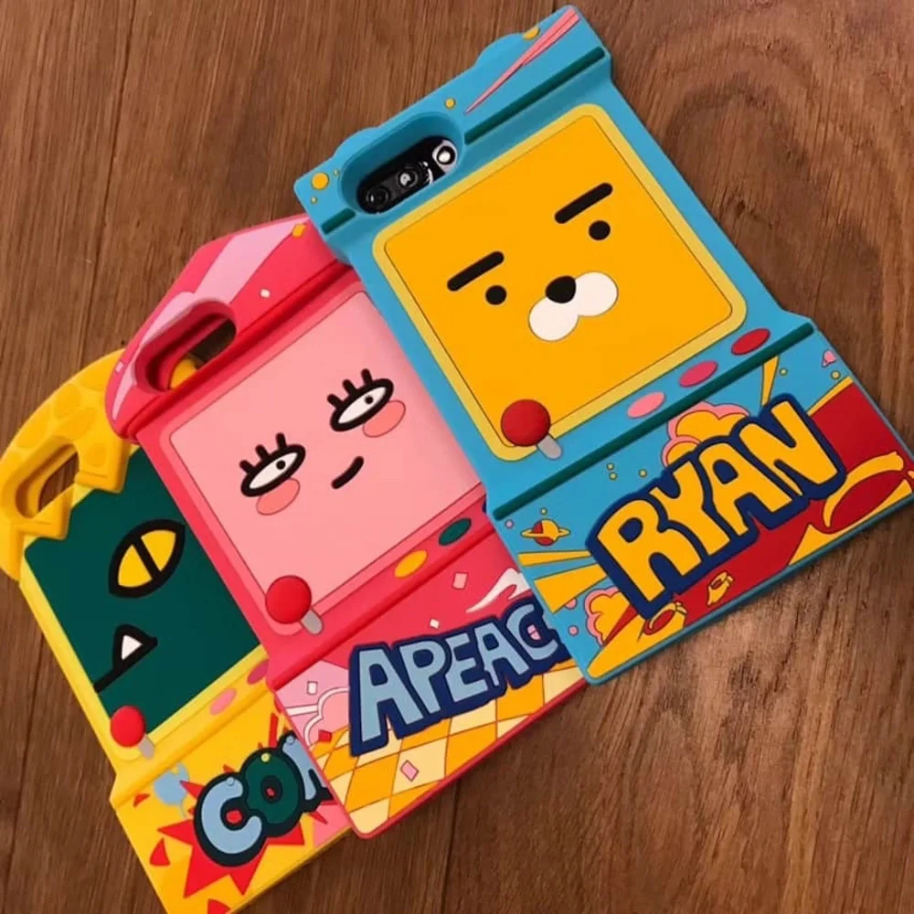 Kakao Friends Arcade Machine Game iPhone Case